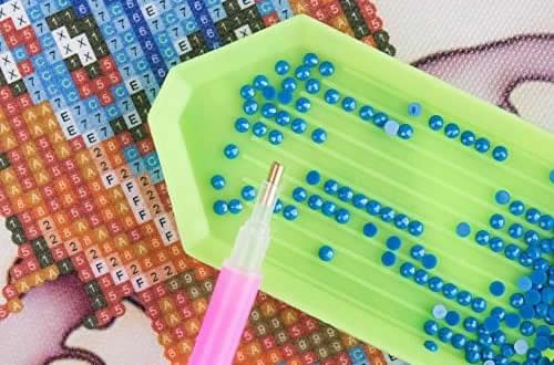 Pick A Color To Start & Apply Wax To The Tip Of Your Diamond Pen