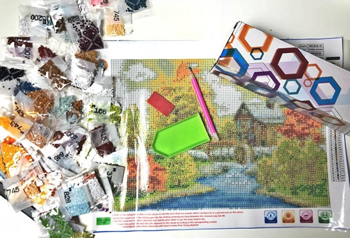 What Diamond Painting Kit Includes